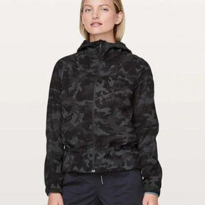 Lululemon Rain Jacket - Pack it Up Jacket - Camo Jacket